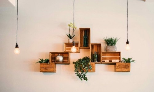 Wooden Shelves